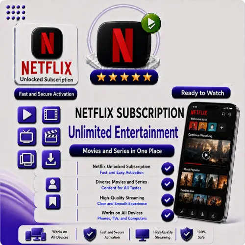اشتراك نتفليكس Netflix | باقات شهرية وسنوية