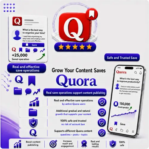 زيادة حفظ منشورات Quora