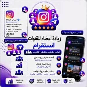 زيادة اعضاء للقنوات انستجرام
