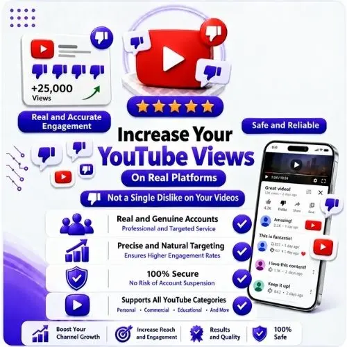 تزويد ديس لايك فيديو يوتيوب